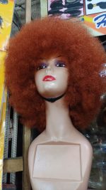 Afro Wig (Orange)